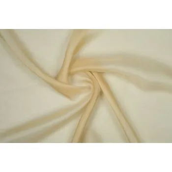 Hedvábný šifon, nude, sartor.cz