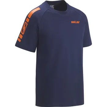 saller sportovní triko BASIC BARVA: 522 tmavě modrá-oranžová, Velikost: XXL