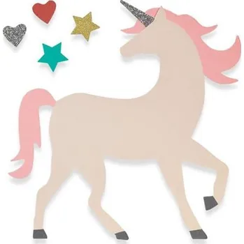 Řezačka papíru SIZZIX Bigz vyřezávací šablona - jednorožec