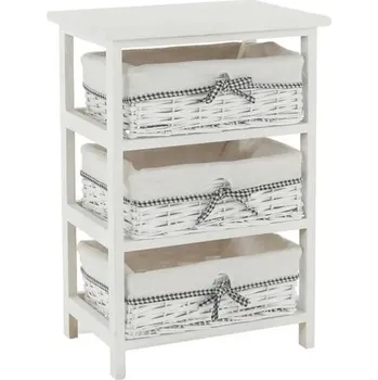 Komoda Komoda Ruby 3 bílá, 40 x 57 x 29 cm