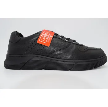 Pánské polobotky LOOKE pánská zateplená obuv THIERRY L1129_24 černá Velikost: 42