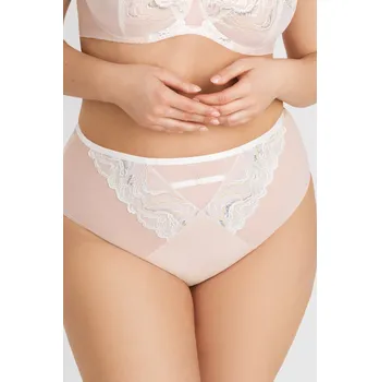 Dámská móda K865 MARBLE DREAM PANTIES Béžová XXL