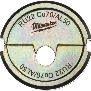 Krimpovací kleště MILWAUKEE Krimpovací čelisti RU22 Cu70/AL50