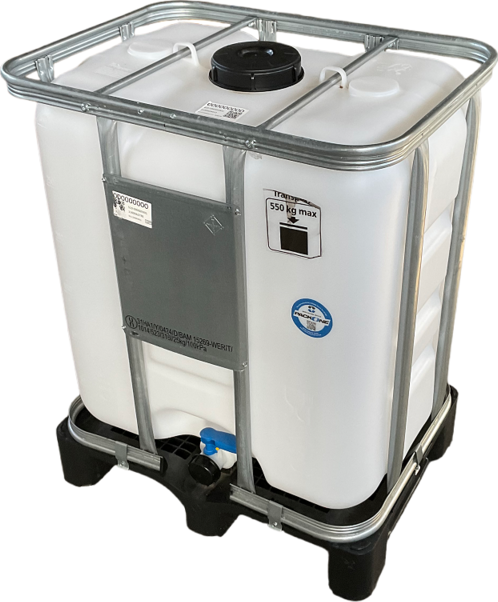 MedioBag.cz IBC kontejner, nádrž na 300l - nová, UN 155/50mm