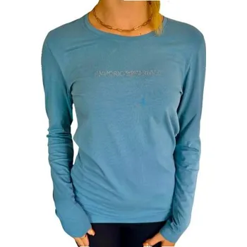 Dámské tričko Dámské triko Emporio Armani 163229 4F223 modrá XL