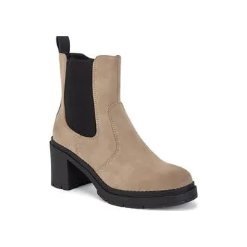 Dámské kozačky Polokozačky Jenny Fairy WS6181-05 Béžová 39