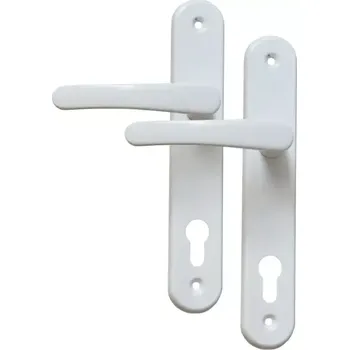 Nábytkové kování Kování MICHAELA – klika + klika, FAB, rozteč 90 mm, kov, bílé