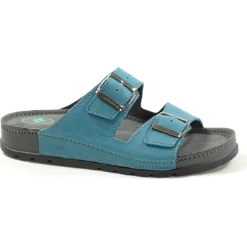 Dámská zdravotní obuv Santé N/211/1/087/CP dámské zdravotní pantofle tyrkysové Velikost: 41