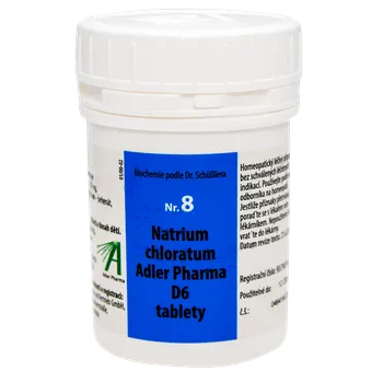 Homeopatikum ADLER PHARMA - Nr. 8 Natrium chloratum D6 2000 tablet