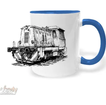 Hrnek - Lokomotiva 703 Barva: Modrá