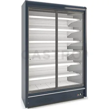 Domácí spotřebič Chladicí vitrína přístěnná, křídlové dveře | JUKA, York 197/90/225 DU w/o aggregate