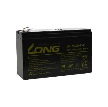 Záložní baterie Olověný akumulátor WP1224W 12V 6Ah originál - KungLong 6Ah