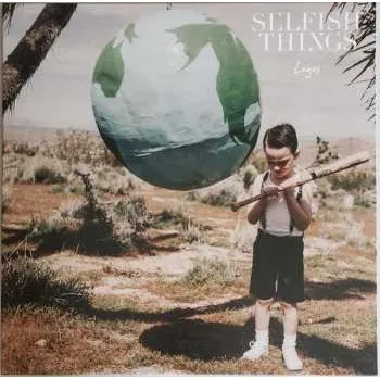 Zahraniční hudba LP Selfish Things: Logos CLR | LTD 2019 Coloured Electric Blue Doublemint With Heavy White & Red(ish) Splatter Vinyl