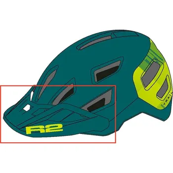 Cyklistická přilba náhradní štítek cyklistické helmy R2 ATH31U