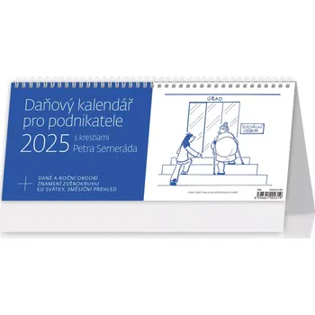 Kalendář Helma365 Daňový kalendář pro podnikatele 2025