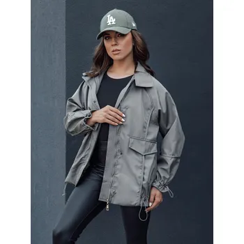 Dámská bunda Dámská bunda DSTREET ORLANDO TMAVĚ ŠEDÁ M