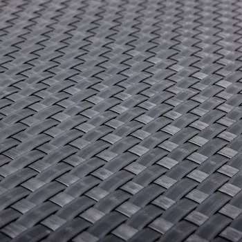 Příslušenství pro plot Umělý ratan - ocelově šedá, rozměr 0,45x17 m - VÝPRODEJ (Ratanová rohož z technoratanu)