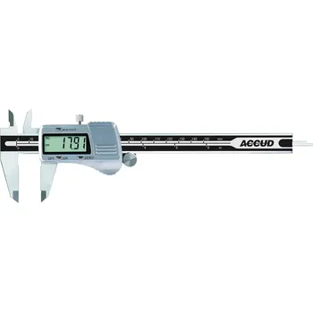 Posuvné měřítko ACCUD 111-11N posuvné měřidlo digitální "skelné odměřování + ABS 111-006-16 - 150/0,01 mm