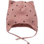 Pinokio Tres Bien Čepička se zavazováním - Pink Dots, vel. 62