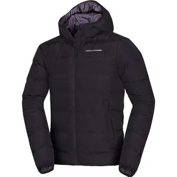 Pánská prošívaná bunda Northfinder BOSCO S Černá, Bílá