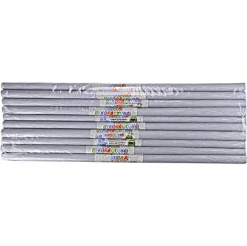 Speciální papír Titanum Krepový papír, STŘÍBRNÝ, 50 cm x2 m, 1kus