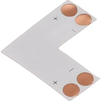 LED páska Interex Rohový konektor pro LED pásek 8 mm