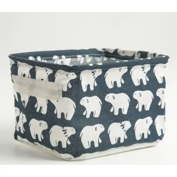 Úložný box Malý úložný košík se zviřaty Barva: Medvěd