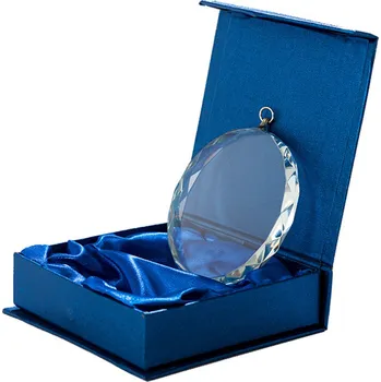 Skleněná medaile 67304-6 včetně krabičky Velikost medaile: Průměr 60 mm