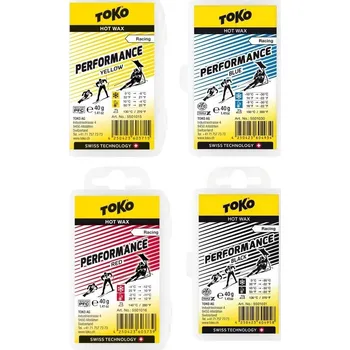Lyžařský vosk TOKO Performance Triplex - 40g modrá