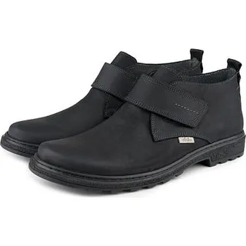 Pánské polobotky Vlnka Pánské kožené polobotky Adrian černá velikost obuv dospělí 44