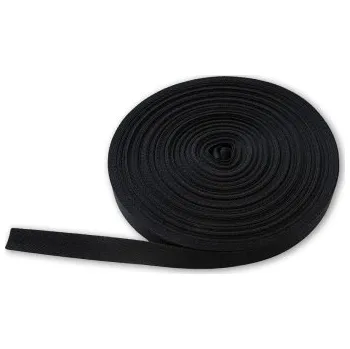 Keprovka 16 mm ČERNÁ - Černá, 16 mm