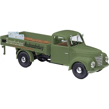 Modelová železnice Busch 52308 H0 model nákladního vozidla Framo V901/2 plošiny, vnitrozemský rybolov