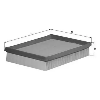 Vzduchový filtr Vzduchový filtr KNECHT LX 643