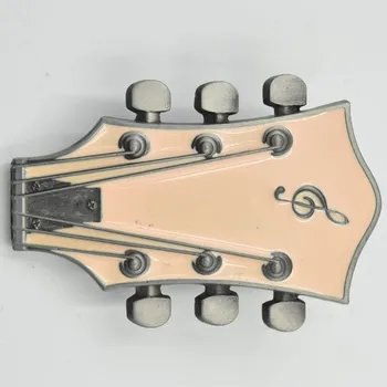 Opasek Přezka na pásek Gitar Head béžová
