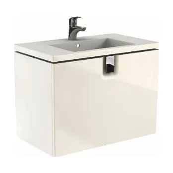 Koupelnový nábytek Circle Twins skříňka pod umyvadlo 80cm bílý lesk (89550000)