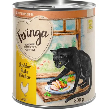 24x800g Feringa Selected Recipes - kuře s čedarem a pestem