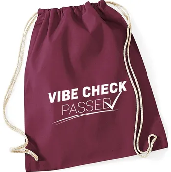 TRK Vak na záda VIBECHECK Barva: Vínová