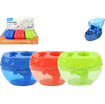 Ořezávátko Ořezávátko se zásobníkem 3v1 mix