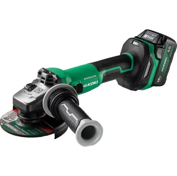 úhlová bruska HiKOKI (Hitachi) G1813DVEWQZ Aku úhlová bruska (18V/2x5,0Ah/125mm) + HitBox