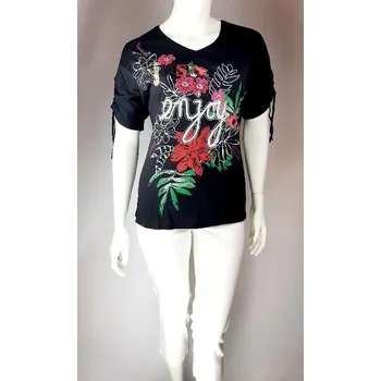 Dámské tričko Via Appia Due TRIČKO 839231 44, Černá