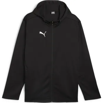 Pánská větrovka Bunda s kapucí Puma teamFINAL Training Fleece Jkt 658729-03 Velikost M