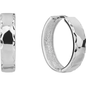 Náušnice Bealio BEALIO Stříbrné náušnice KROUŽKY 20 mm 03-06976-2657