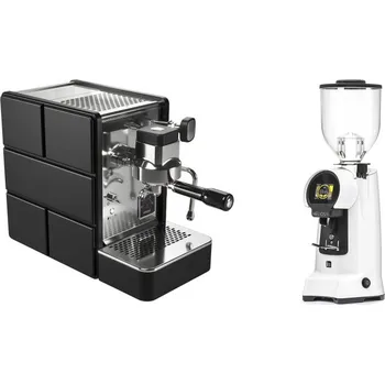 Kávovar Stone Espresso Plus + Eureka Helios 75, white
