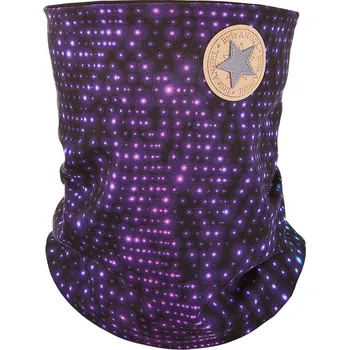 Nákrčník Little Angel Nákrčník podšitý Outlast® - puntík neon/černá Velikost ostatní: UNI