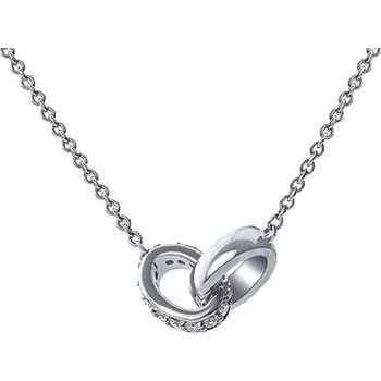 Řetízek Diamantový náhrdelník (0,08 ct) Annamarie (Together Forever) z bílého zlata DNN3291NGWD