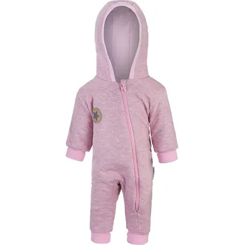 Dětský overall Little Angel Overal podšitý lem Outlast® - sv.růžový melír Velikost oblečení: 68