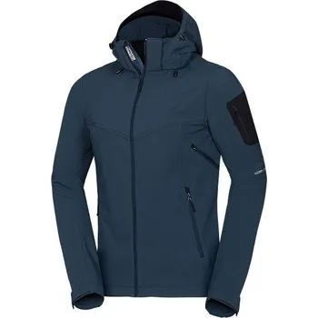 Pánská softshellová bunda Pánská softshellová bunda Northfinder GIULIO S Tmavě modrá, Bílá, Černá