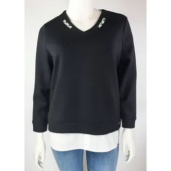 Dámský svetr Via Appia Due MIKINA 641984 42, Černá