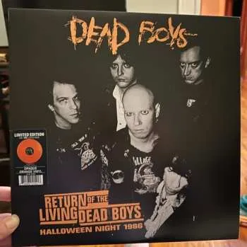 Zahraniční hudba LP The Dead Boys: Return Of The Living Dead Boys - Halloween Night 1986 CLR | LTD 2024 Coloured Opaque Orange Vinyl Limited Edition