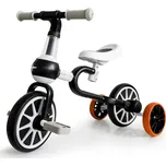 Dětské odrážedlo s pedály 4v1 černé